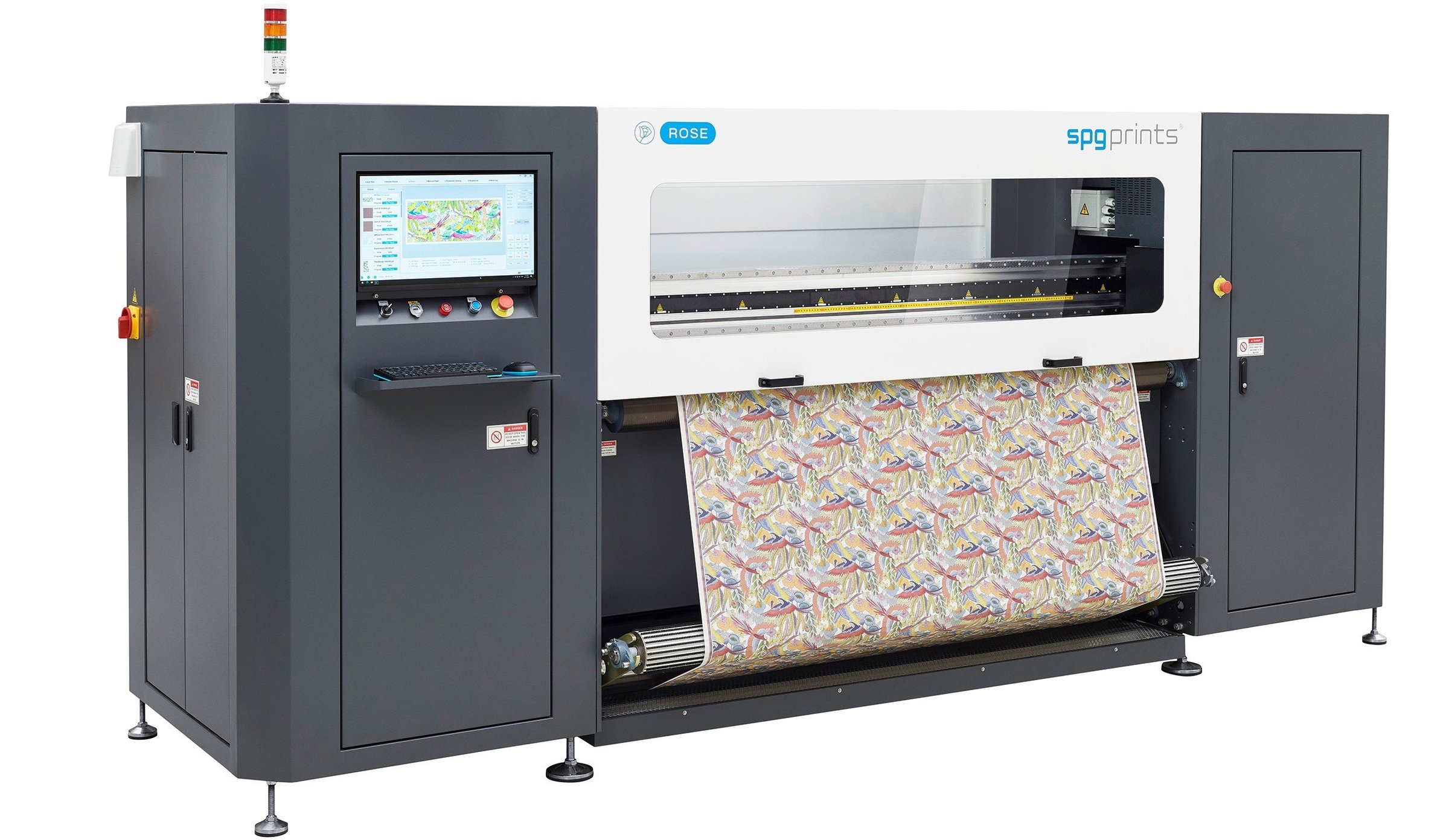 Saer Digital Fabric Printing Machine , High Efficiency Industrial